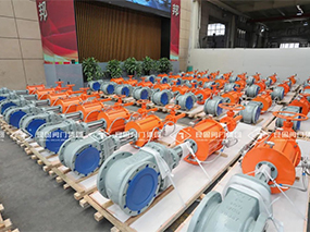 高質（zhì）量交付一刻不（bú）停（tíng）｜青青视频国产在线播放閥門集團氣動平行雙閘板閘閥